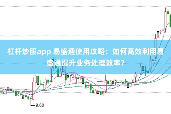 杠杆炒股app 易盛通使用攻略：如何高效利用易盛通提升业务处理效率？