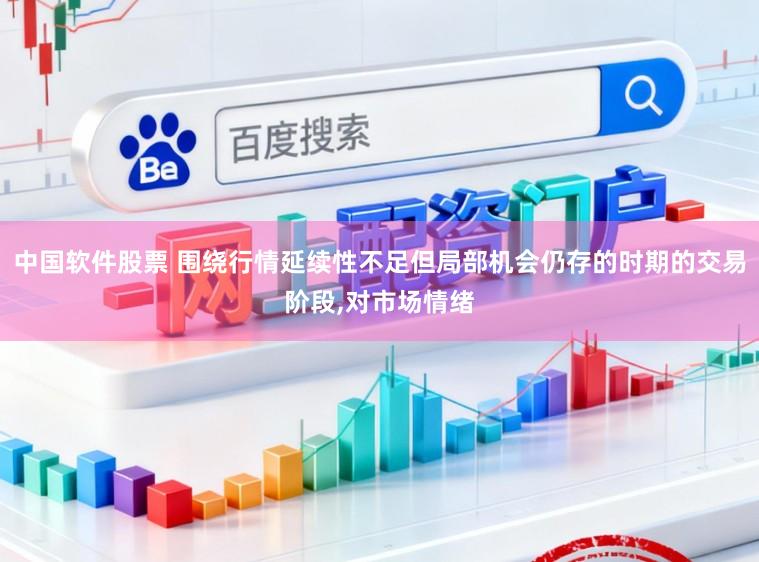 中国软件股票 围绕行情延续性不足但局部机会仍存的时期的交易阶段,对市场情绪