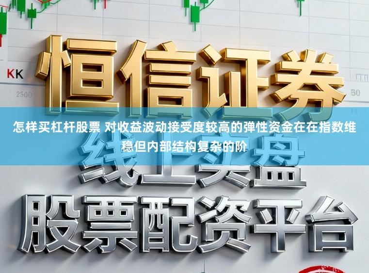 怎样买杠杆股票 对收益波动接受度较高的弹性资金在在指数维稳但内部结构复杂的阶