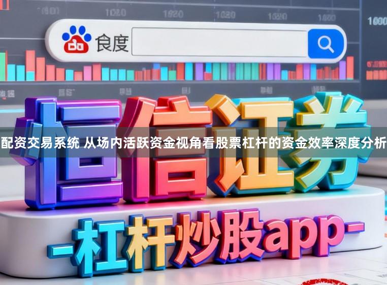 配资交易系统 从场内活跃资金视角看股票杠杆的资金效率深度分析