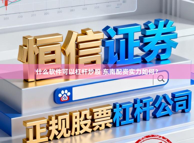 什么软件可以杠杆炒股 东南配资实力如何？