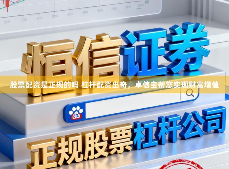股票配资是正规的吗 杠杆配资出奇，卓信宝帮您实现财富增值